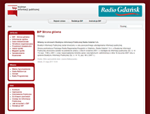 Tablet Screenshot of bip.radiogdansk.pl